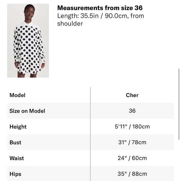 *NWT* Marni Cady Dress with Maxi Polka Dots SZ 40 - Picture 7 of 7